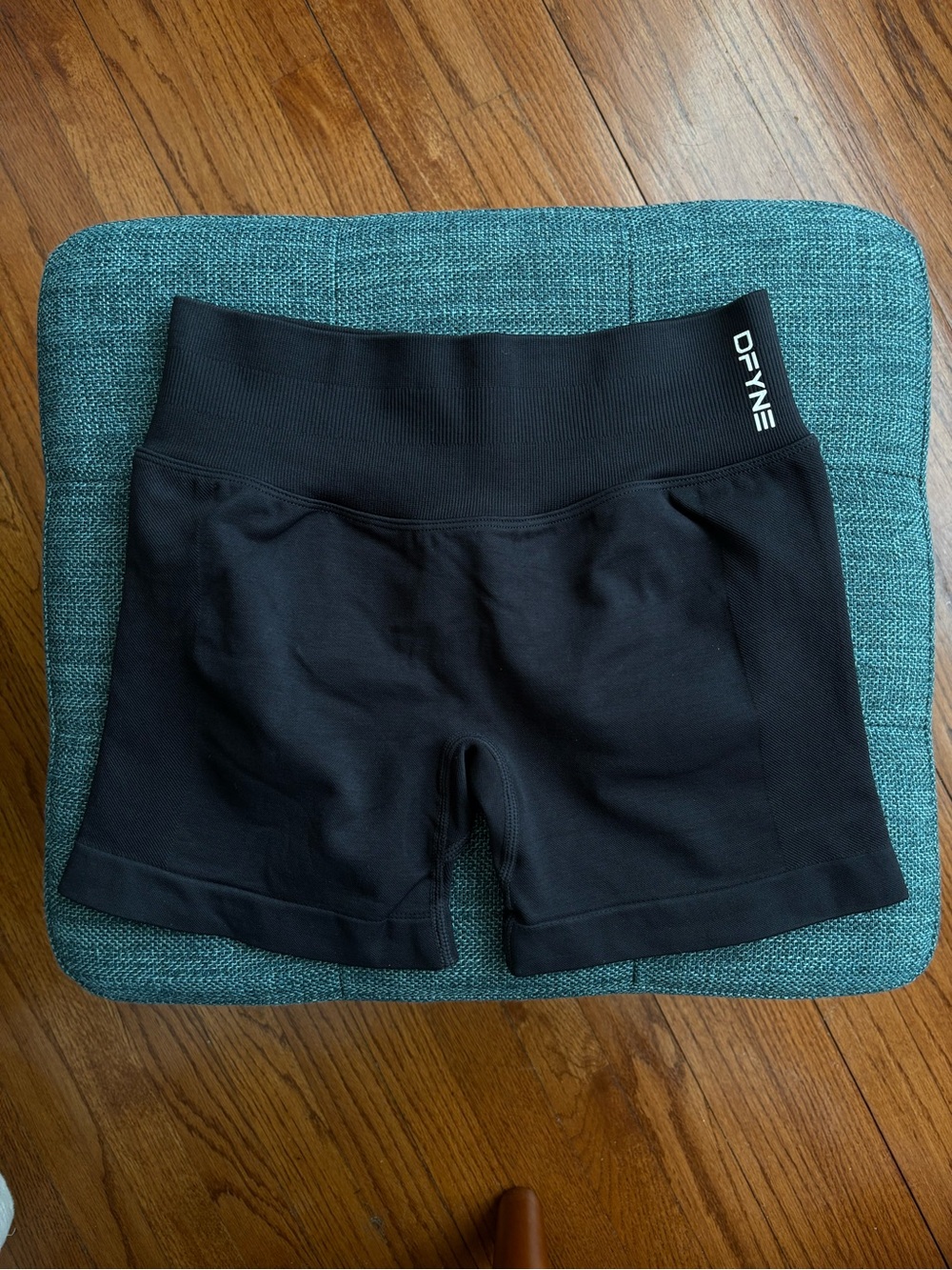 DYN?E Black Women's Athletic Shorts